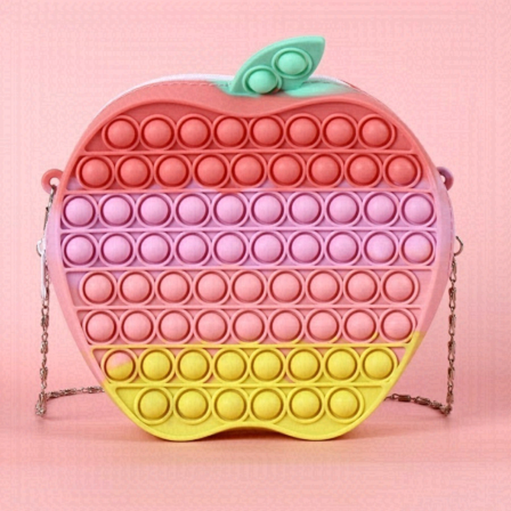 𝅺new JusT Elly Apple Pop It Crossbody Bag